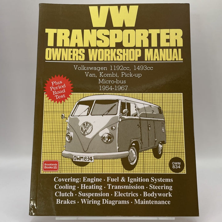 VW Transporter owners workshop manual.