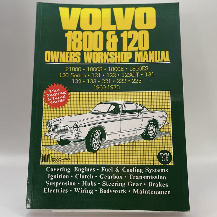Volvo 1800-120 WSM (Workshop Manual Volvo)