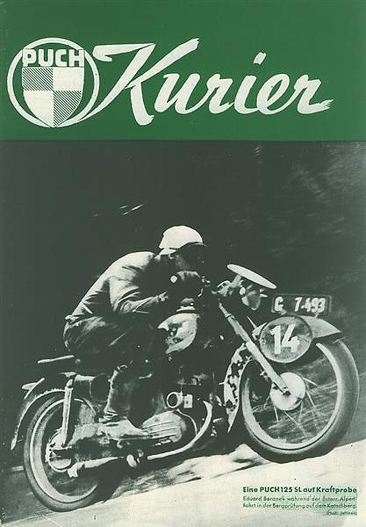 Puch-Kurier 1950, Titelseite