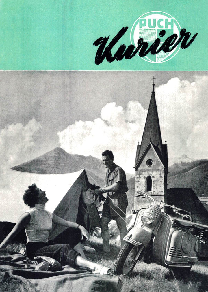 Puch-Kurier 1954, Titelseite