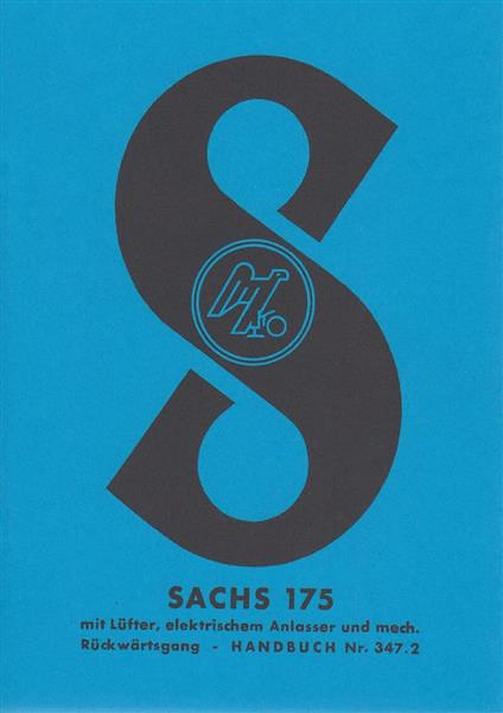 Sachs 175 1-Zylinder-2-Taktmotor, Handbuch, Titelseite