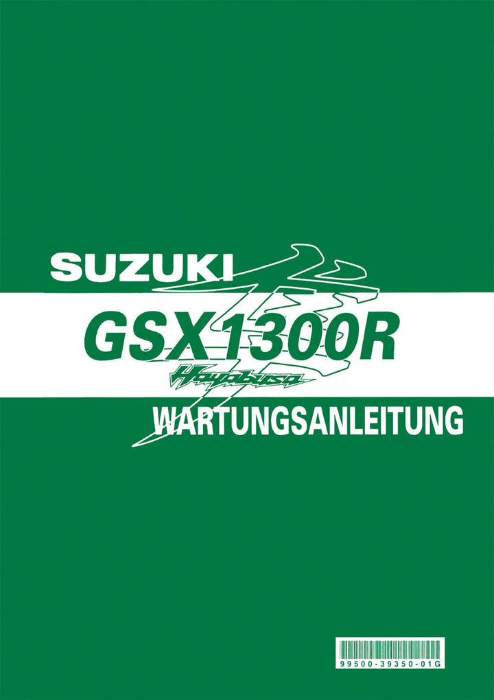 Suzuki GSX1300R Hayabusa Reparaturanleitung