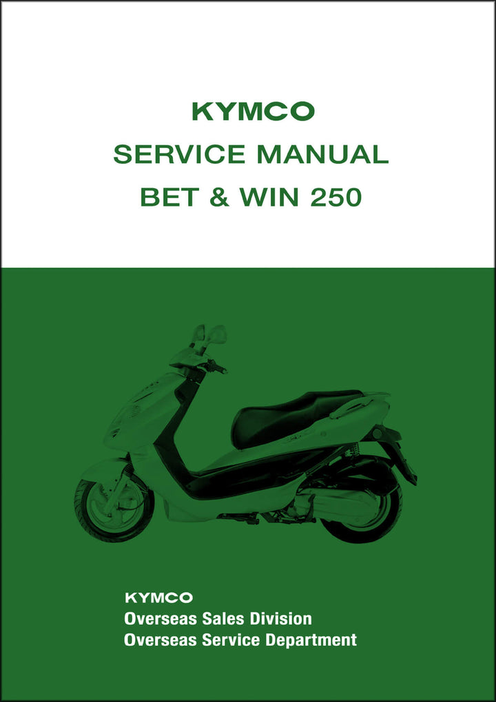 Kymco Bet & Win 250 Service Manual
