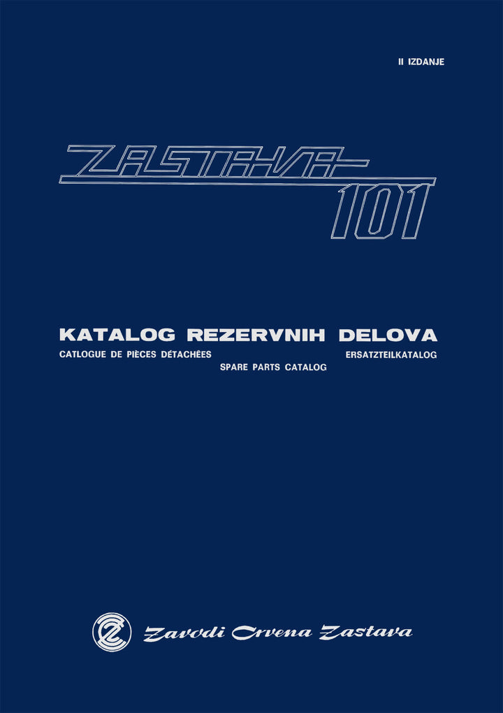 Zastava 101 Ersatzteilkatalog