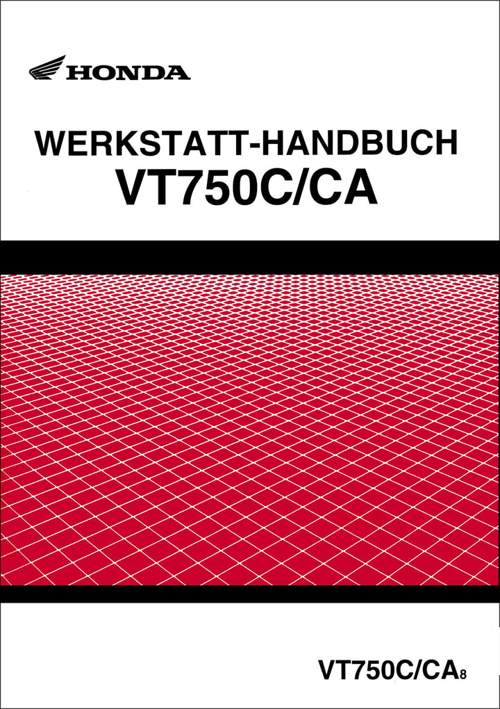 Honda VT750C und VT750CA Reparaturanleitung