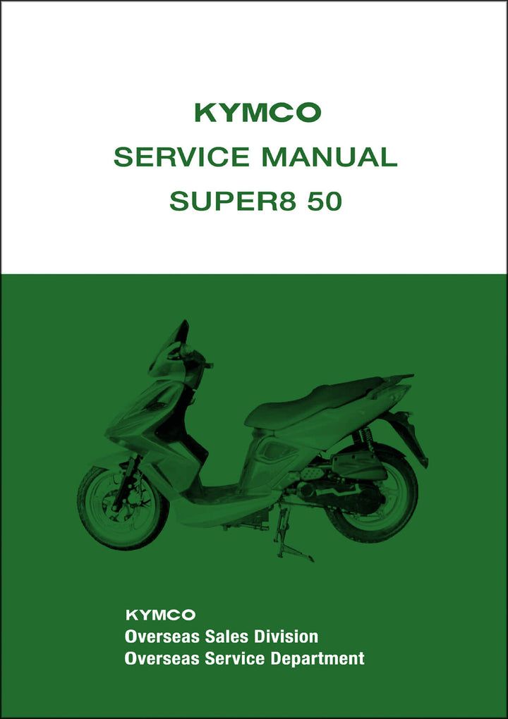 Kymco Super8 50 Service Manual