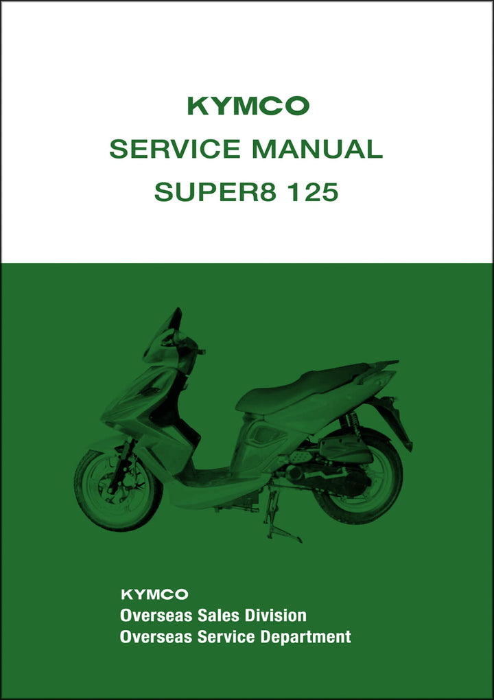 Kymco Super8 125 Service Manual