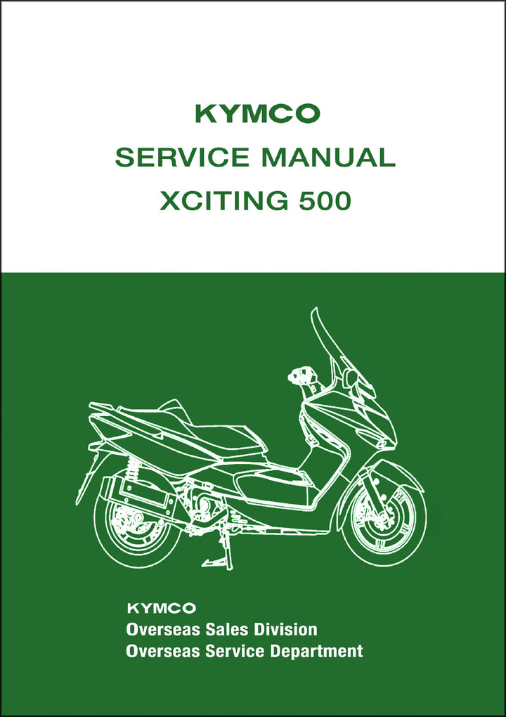 Kymco Xciting 500 Service Manual