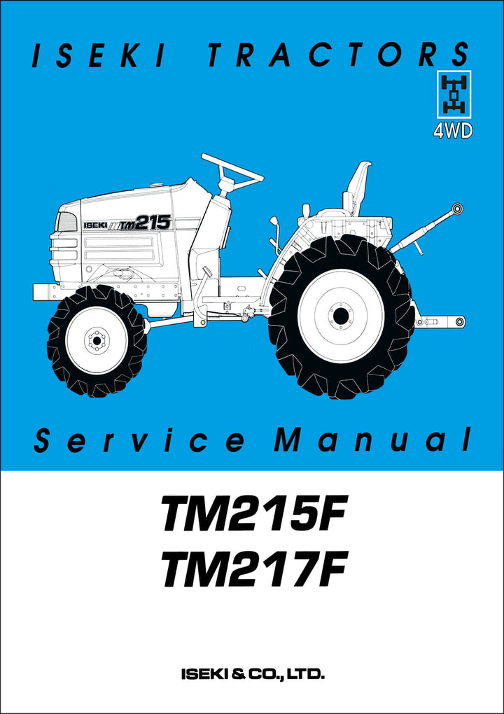 Iseki Traktor TM215F & TM217F Service Manual