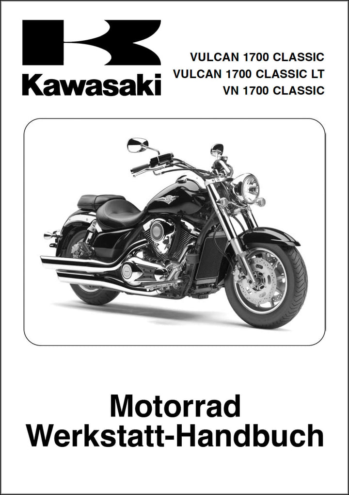 Kawasaki Vulcan 1700 Classic MY2009 Reparaturanleitung