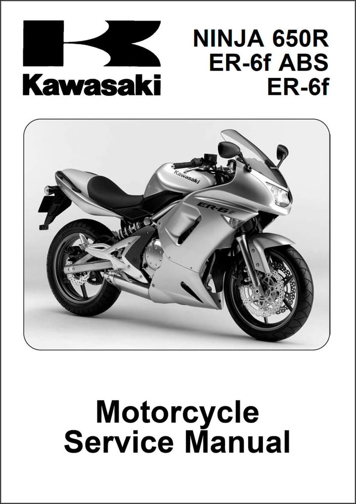 Kawasaki Ninja 650R ER-6f ER-6f ABS Service Manual