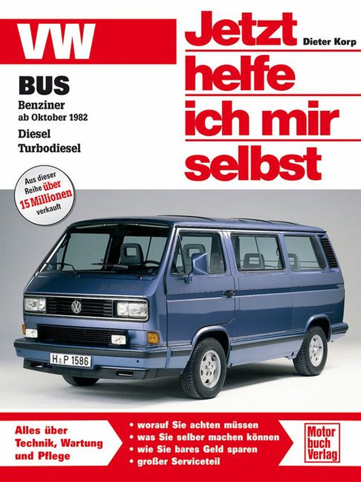 VW Bus T3 Reparaturbuch, Buchcover