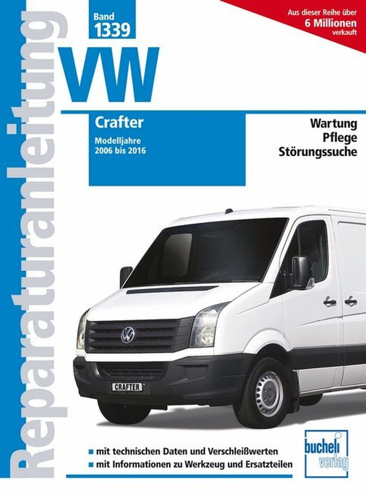 VW Crafter - Reparaturbuch, Buchcover