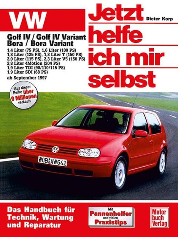 VW Golf IV Variant / Bora / Bora Variant ab September 1997 - gedrucktes Buch zum Bestpreis! - verwuester.net
