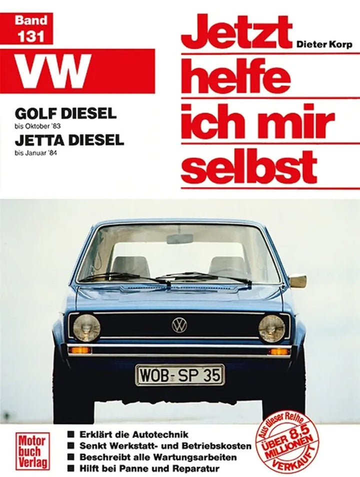 VW Golf und Jetta Diesel Reparaturanleitung und Werkstatthandbuch - gedrucktes Buch zum Bestpreis! - verwuester.net