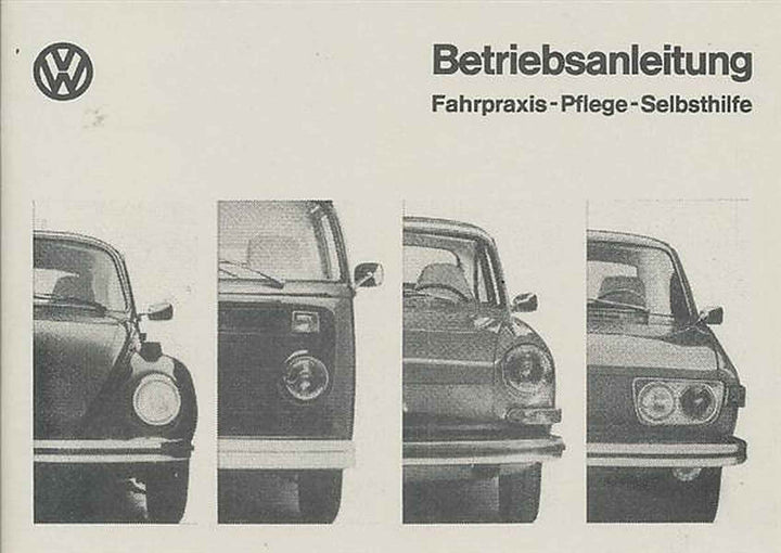 VW Käfer, Cabrio, Bus, Transporter, Variant, Combi Betriebsanleitung Teil 2, Buchcover