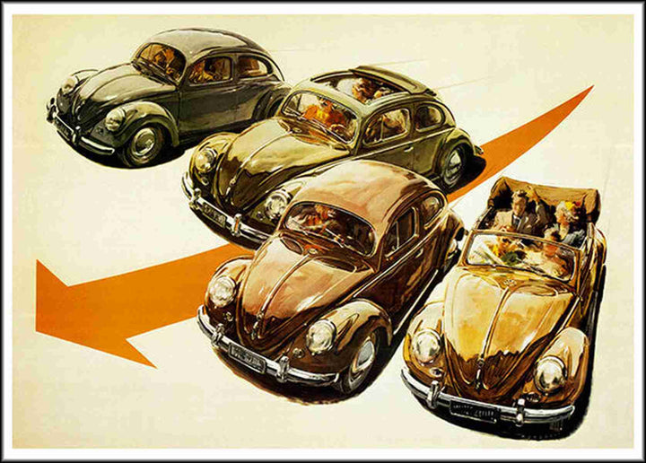 VW Käfer Poster, Poster-Motiv