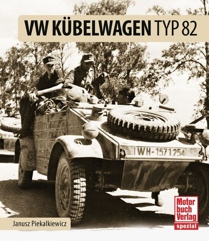 VW Kübelwagen Typ 82, Buchcover