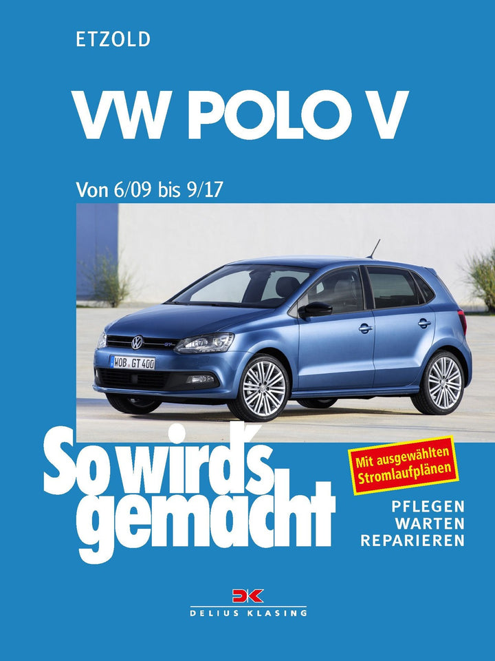 VW Polo ab 6/09 - Reparaturbuch, Buchcover