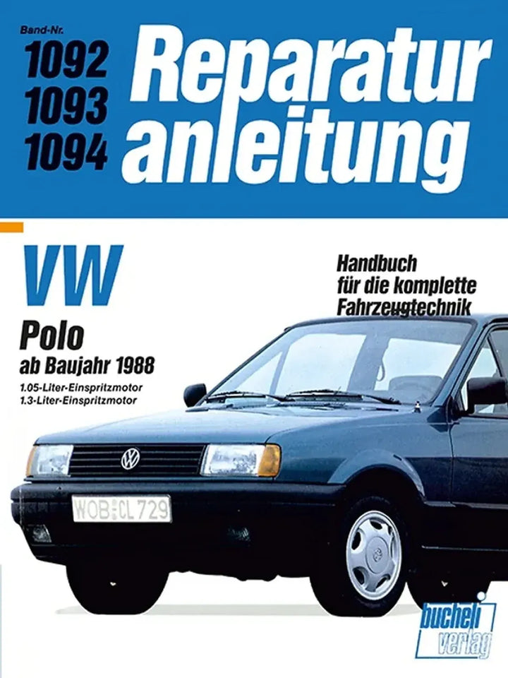 VW Polo Reparaturanleitung und Werkstatthandbuch - gedrucktes Buch zum Bestpreis! - verwuester.net