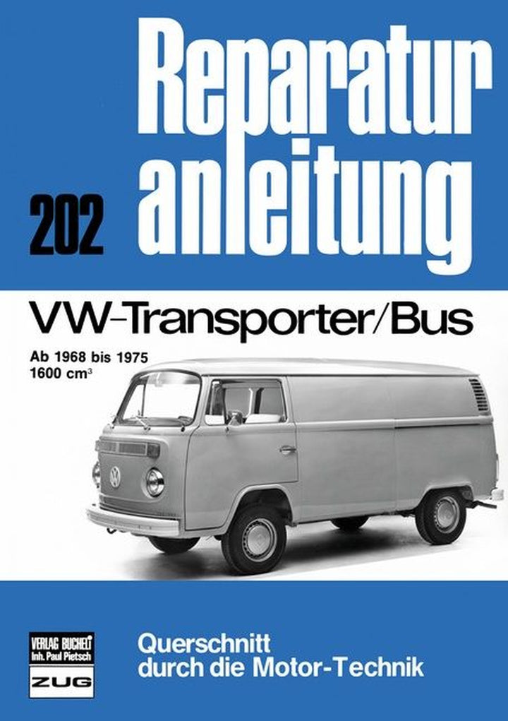 VW Transporter/Bus 1968-1975 - Reparaturbuch, Buchcover
