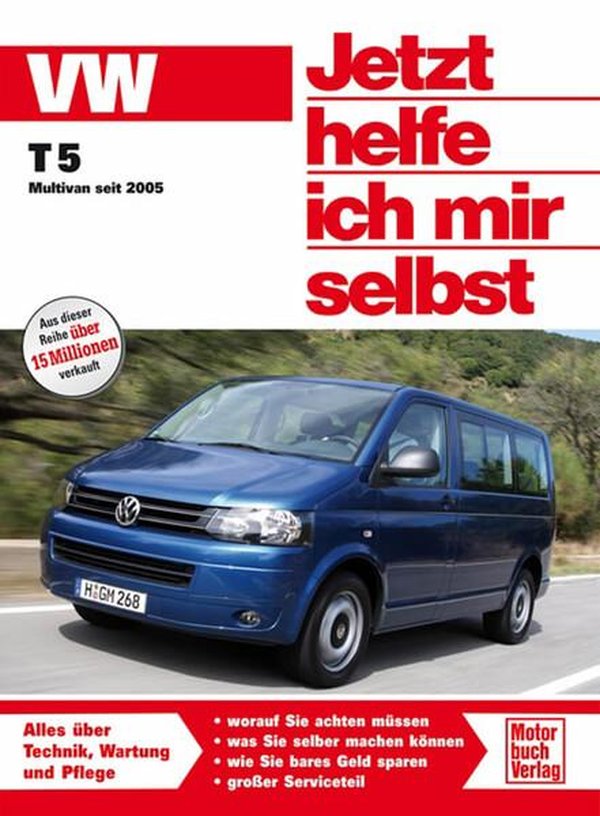 VW Transporter T5 / Multivan Reparaturbuch - gedrucktes Buch zum Bestpreis! - verwuester.net