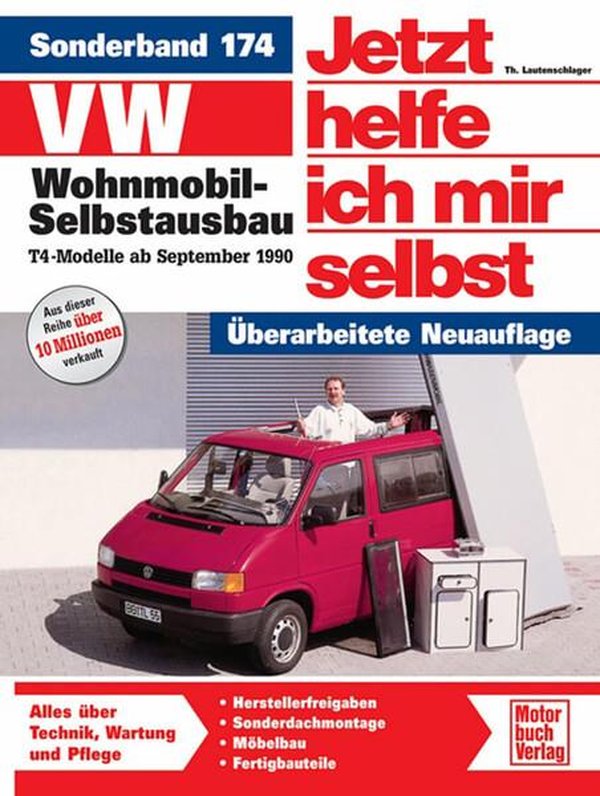 VW Wohnmobil-Selbstausbau - T4-Modelle Reparaturbuch - gedrucktes Buch zum Bestpreis! - verwuester.net