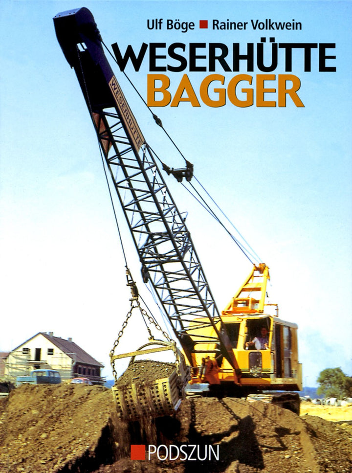 Weserhütte Bagger, Buchcover