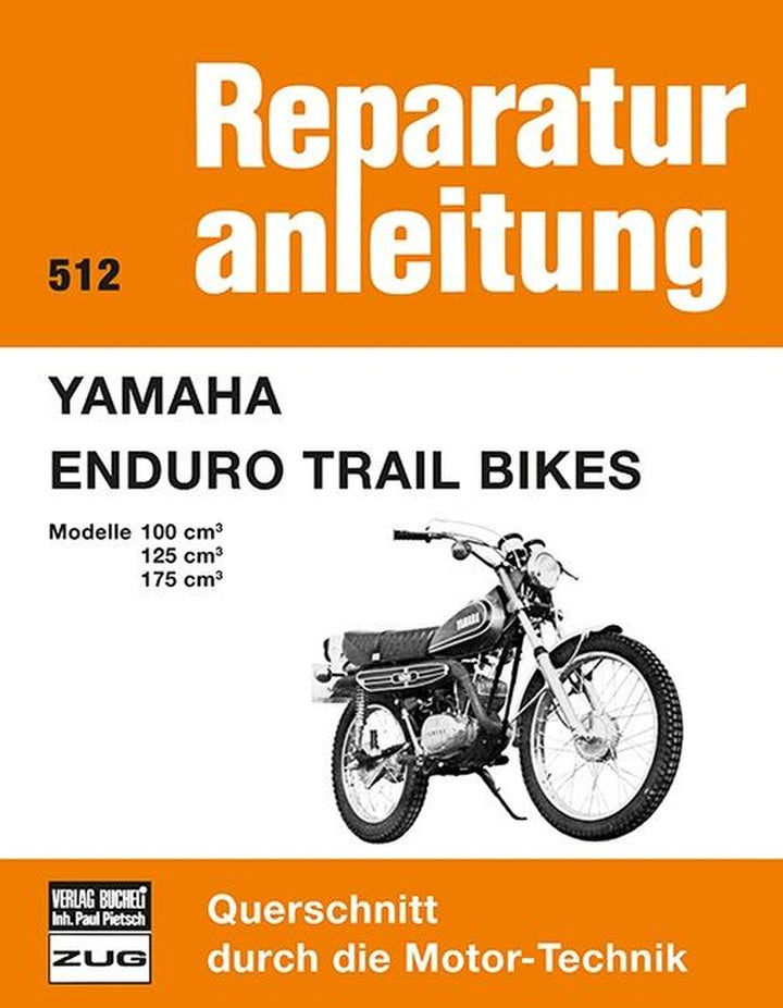 Yamaha Enduro Trail Bikes - Reparaturbuch, Buchcover