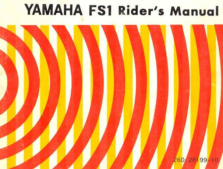 Yamaha FS 1, Rider&