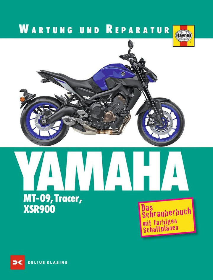 Yamaha MT-09 - Reparaturbuch, Buchcover