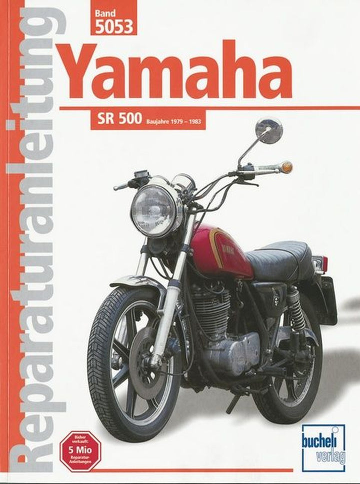 Yamaha SR 500 1979-1983 - Reparaturbuch, Buchcover