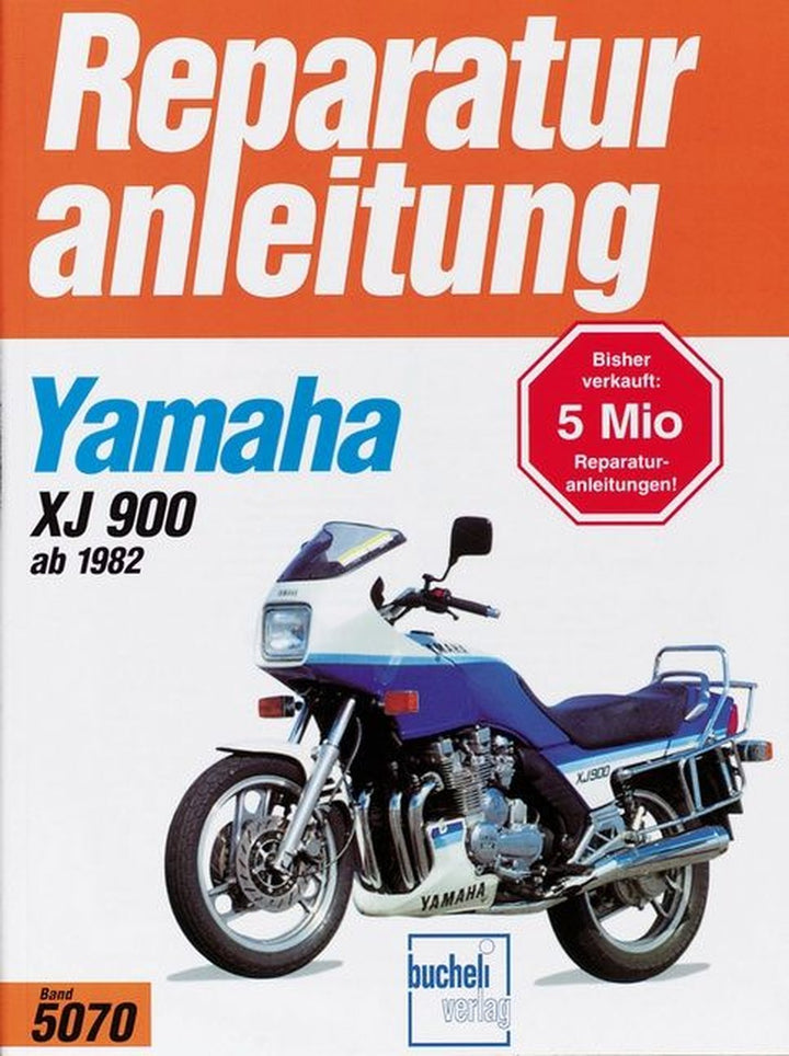Yamaha XJ 900 (ab 1982) - Reparaturbuch, Buchcover