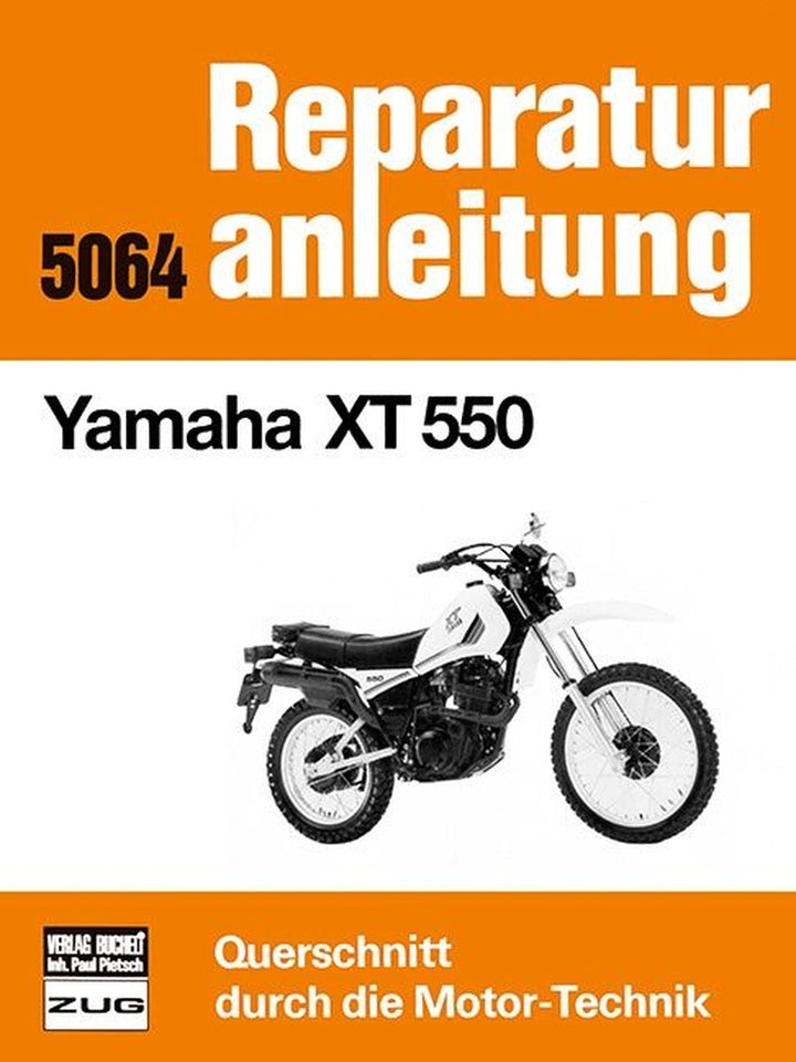 Yamaha XT 550 - Reparaturbuch, Buchcover