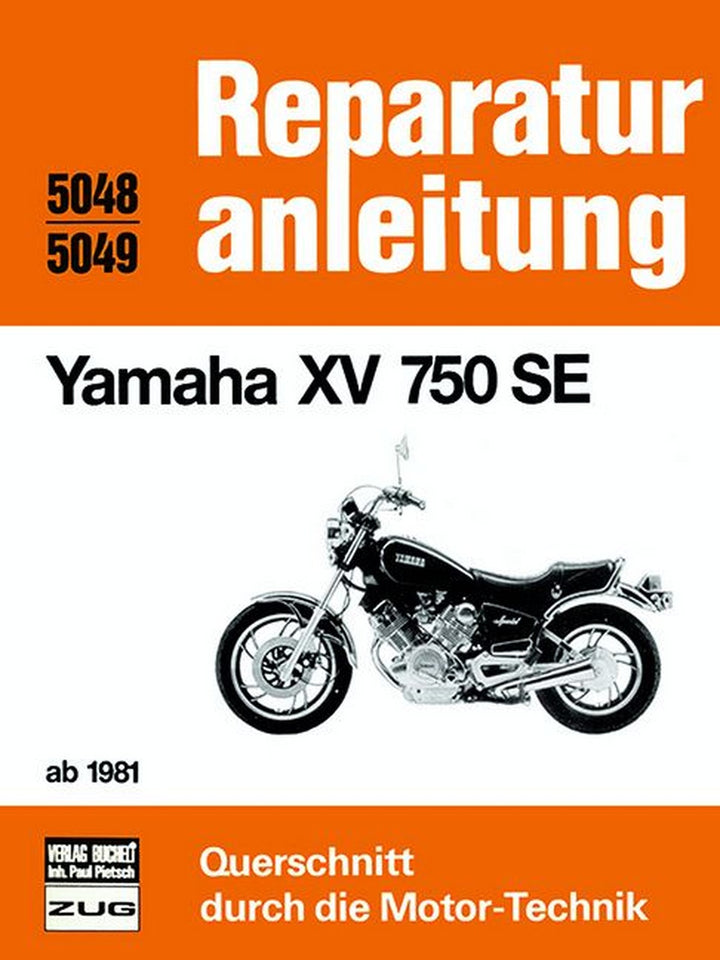 Yamaha XV 750 SE ab 1981 - Reparaturbuch, Buchcover