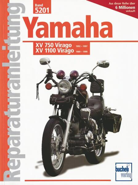 Yamaha XV 750 Virago 92-97 / XV 1100 Virago 89-99 - Reparaturbuch - gedrucktes Buch zum Bestpreis! - verwuester.net