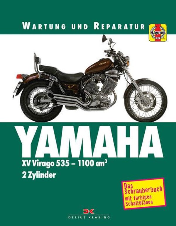 Yamaha XV Virago - Reparaturbuch - gedrucktes Buch zum Bestpreis! - verwuester.net
