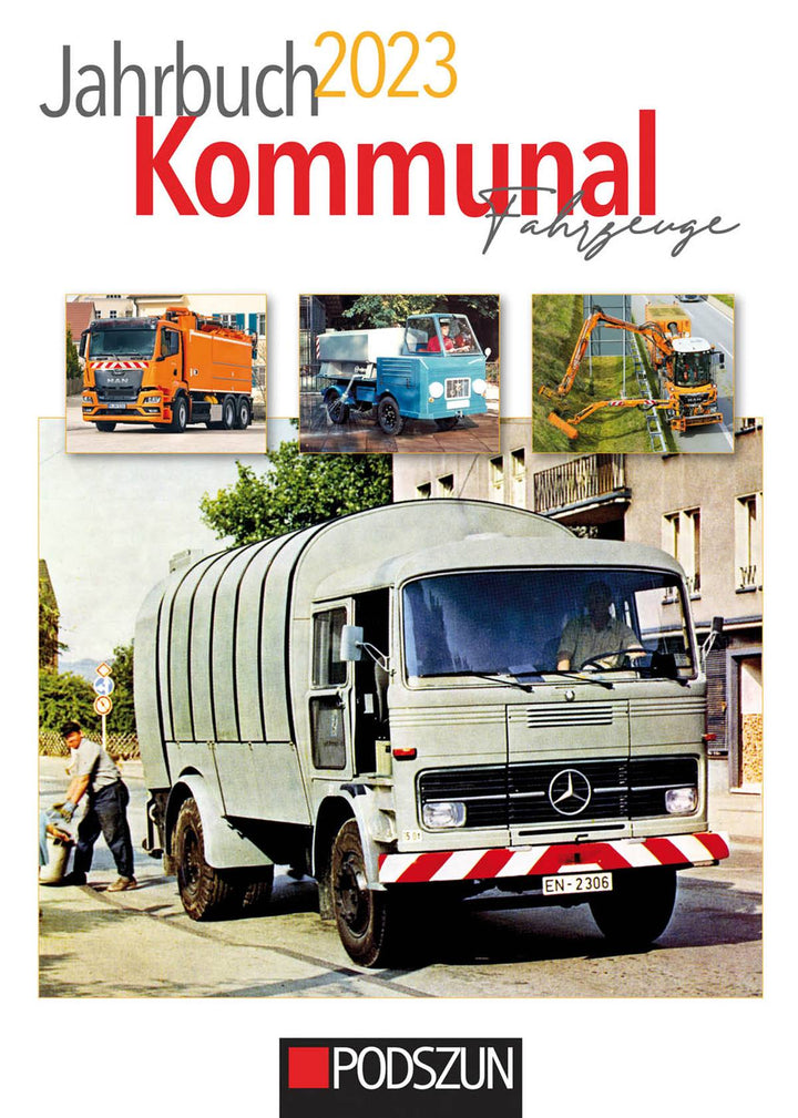 Jahrbuch Kommunalfahrzeuge 2023, Buchcover