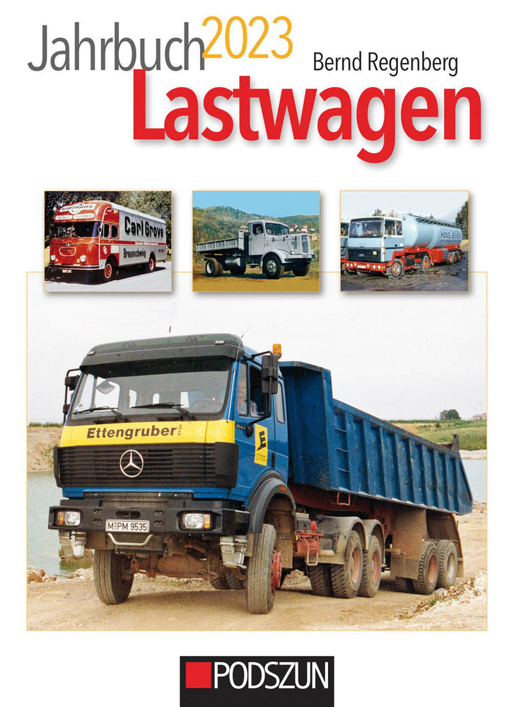 Jahrbuch Lastwagen 2023, Buchcover