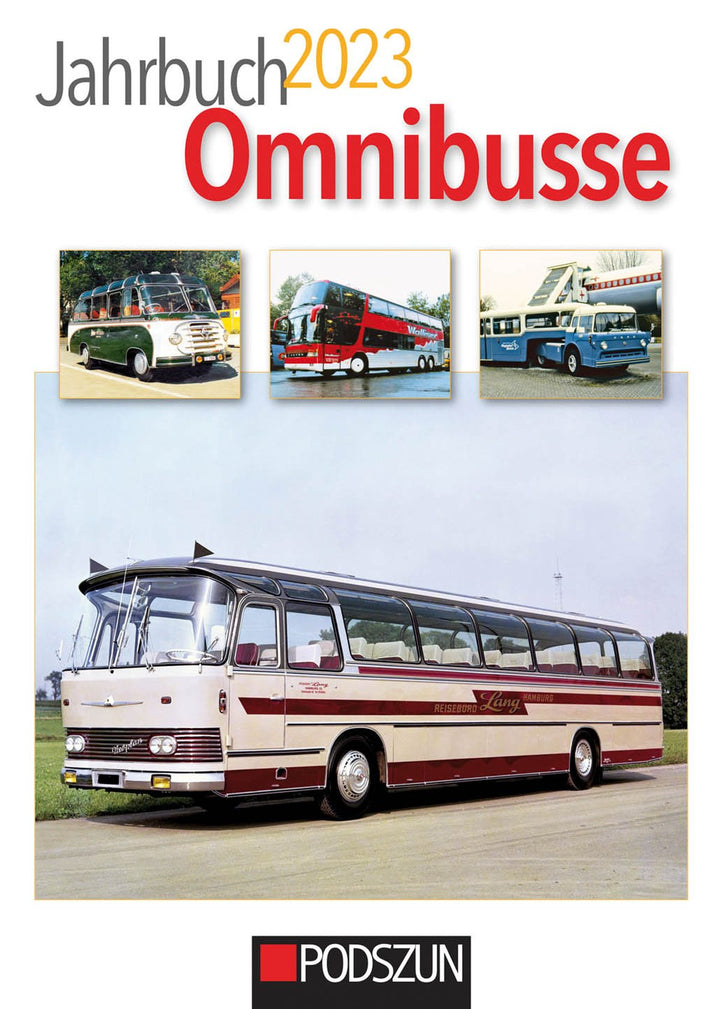 Jahrbuch Omnibusse 2023, Buchcover