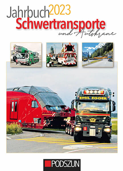 Jahrbuch Schwertransporte und Autokrane 2023 - gedrucktes Buch zum Bestpreis! - verwuester.net