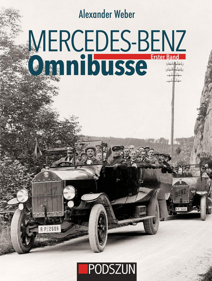 Mercedes-Benz Omnibusse - Erster Band, Buchcover