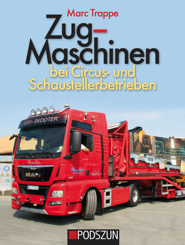 Zugmaschinen bei Circus- und Schaustellerbetrieben, Buchcover
