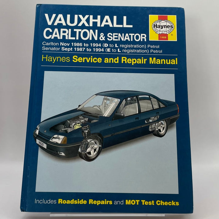 Vauxhall Carlton and Senator – Reparaturanleitung (Haynes)