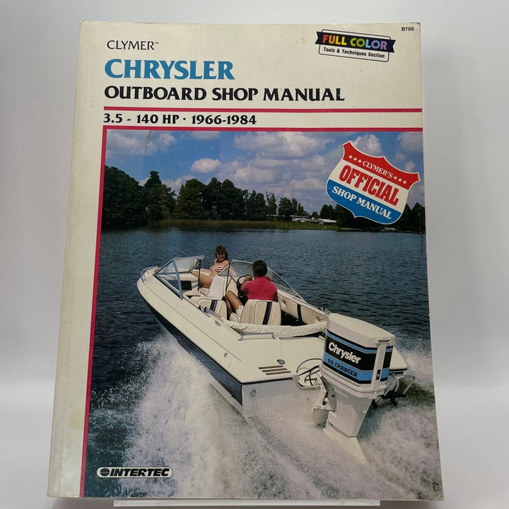 Chrysler Outboard Shop Manual 3.5-140 HP 1966-1984 (Clymer)