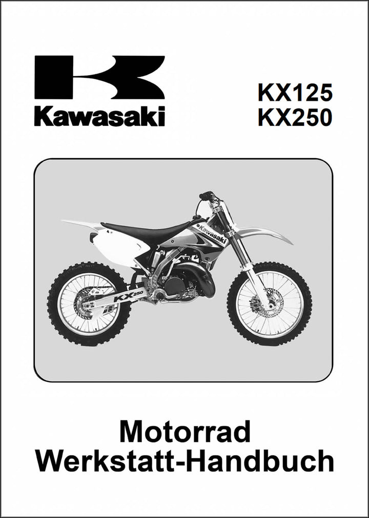 Kawasaki KX125 und KX250 Werkstatthandbuch