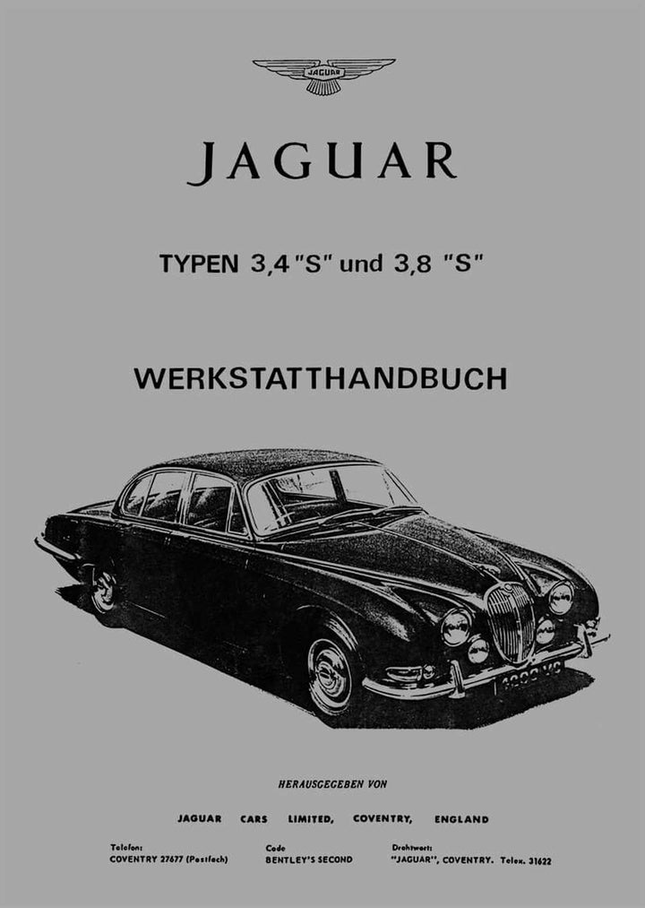 Jaguar 3,4 /3,8 Liter &
