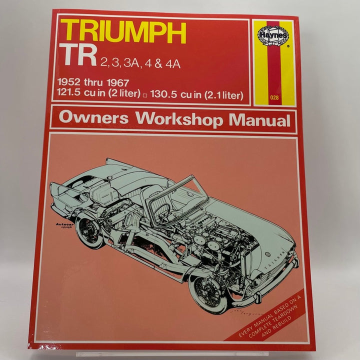 Triumph TR2, TR3, TR3A, TR4, TR4A 1952-67 (Haynes)