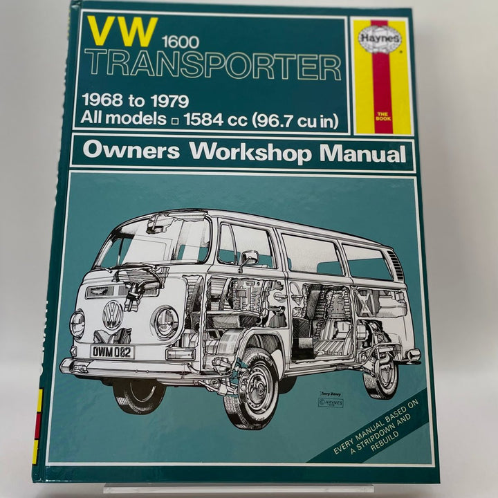 VW 1600 Transporter All Models 1584cc 1968-79 (Haynes)