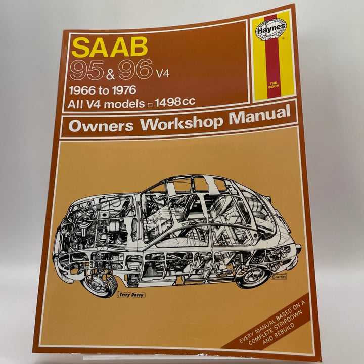 Saab 95 & 96 V4 All V4 Models 1498cc 1966-1976 (Haynes)